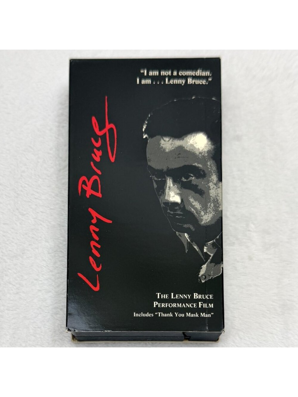The Lenny Bruce Performance Film VHS 1965 Rhino Home Video